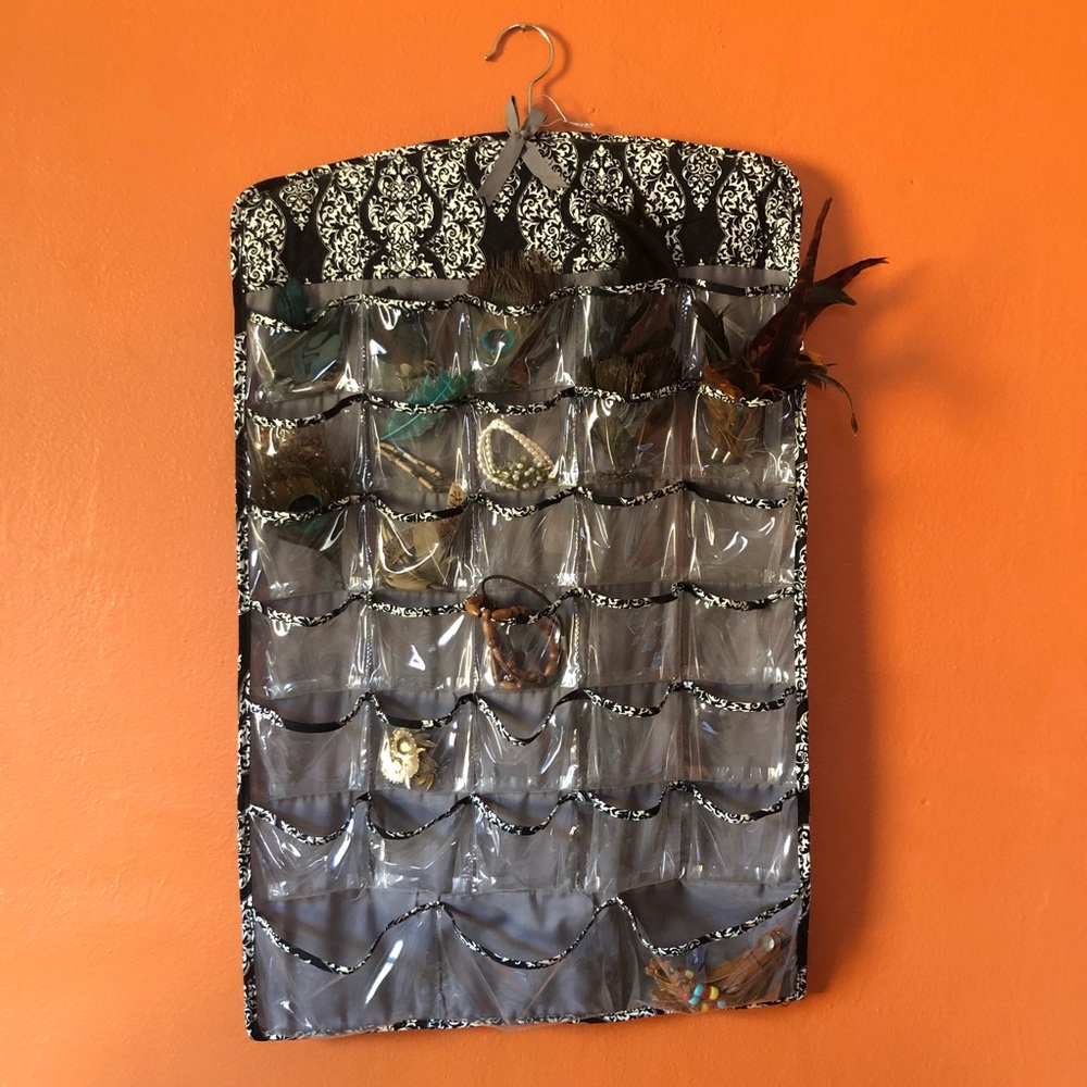 Double Sided Jewelry Storage Organizer Hanger